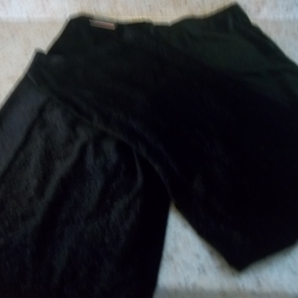 NWT ALFANI WIDE LEG MEDIUM BLACK SPARKLE SLACKS - Picture 1 of 4